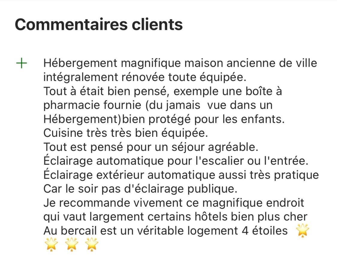 Hebergement Au Bercail Beaumont-sur-Sarthe Kültér fotó